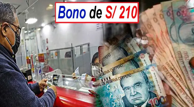 Bono de 210 soles iniciará a pagarse desde noviembre del 2021