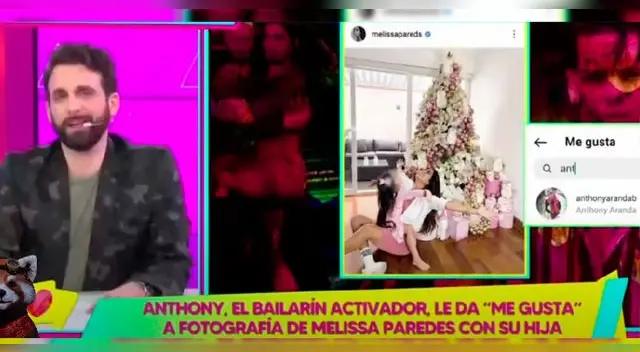 Rodrigo González expuso a Melissa y su bailarín nuevamente. Rodrigo González expuso a Melissa y su bailarín nuevamente.