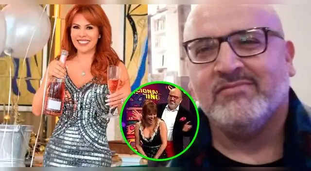 Magaly y Beto Ortiz recordaron divertida anécdota. Magaly y Beto Ortiz recordaron divertida anécdota.