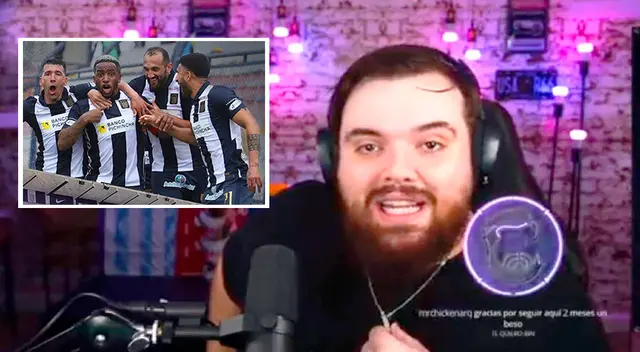 Ama al Perú. El streamer español recibió las felicitaciones de sus seguidores en Twitch.