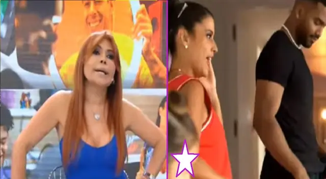 Magaly Medina le echó el ojo a bailarín y tiktoker a Alejandro Pino, alías el 'Chocolatito', para que le dé clases. Magaly Medina le echó el ojo a bailarín y tiktoker a Alejandro Pino, alías el 'Chocolatito', para que le dé clases.