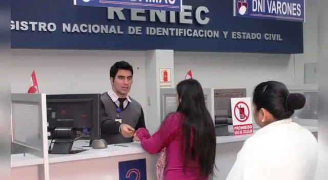 La constancia de Nombres Iguales de Reniec se entrega en un plazo de dos a tres días. Foto: Andina