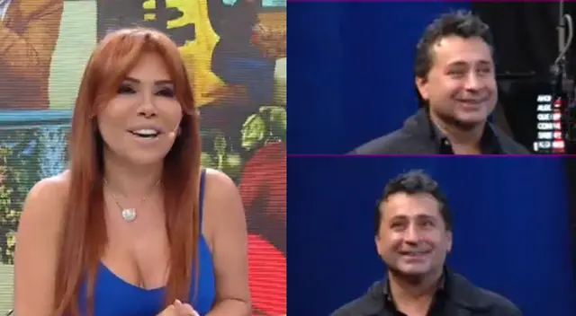 Magaly Medina se emociona al ver que Alfredo Zambrano fue captado por sus cámaras. Magaly Medina se emociona al ver que Alfredo Zambrano fue captado por sus cámaras.