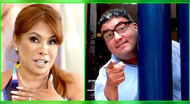 Magaly Medina resalta el talento de Alfredo Benavides.