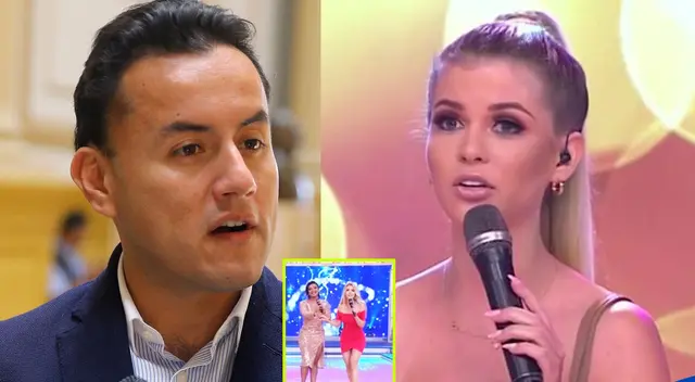 Brunella Horna envia mensaje a Richard Acuña.