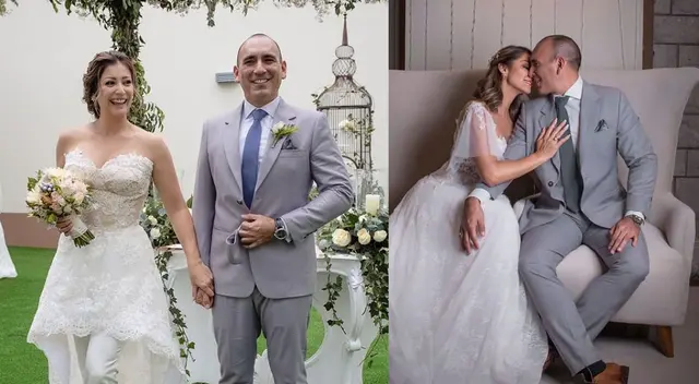 Karla Tarazona y Rafael Fernández felices por un año de matrimonio. Karla Tarazona y Rafael Fernández felices por un año de matrimonio.