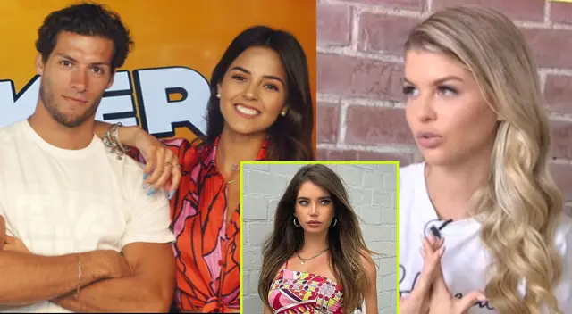 Brunella Horna sobre ampay de Patricio Parodi y Luciana.