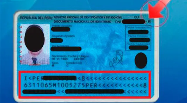 ¿Qué significa la última cifra que aparece en mi DNI?