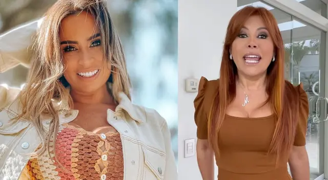 Magaly cuestiona a Ethel Pozo por burlas a Melissa Paredes.