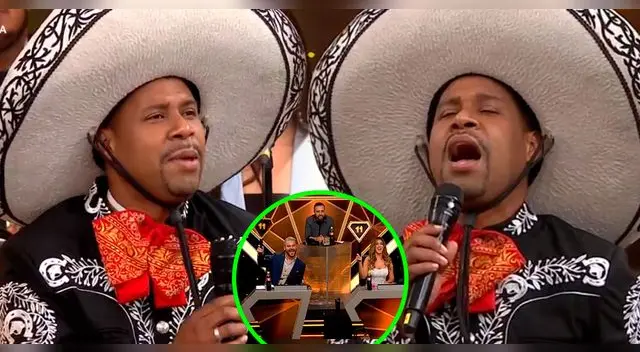 Edson Dávila deslumbró al jurado y miembros del set.