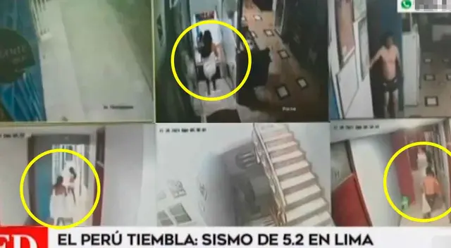 Imágenes captaron el momento en que las personas se desesperaron y salieron corriendo a la calle. Imágenes captaron el momento en que las personas se desesperaron y salieron corriendo a la calle.