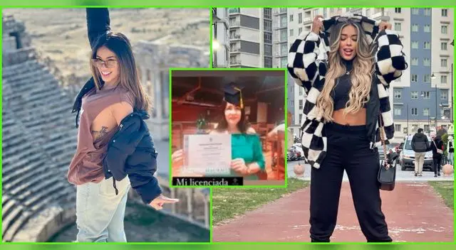 Shirley Arica manda emotivo mensaje a su mamá tras titularse la universidad.