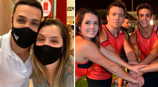 Yiddá Eslava y Mario Irivarren se reencontraron.