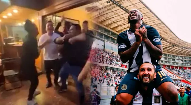 Christian Cueva bailó a más no poder por el título de Alianza Lima.