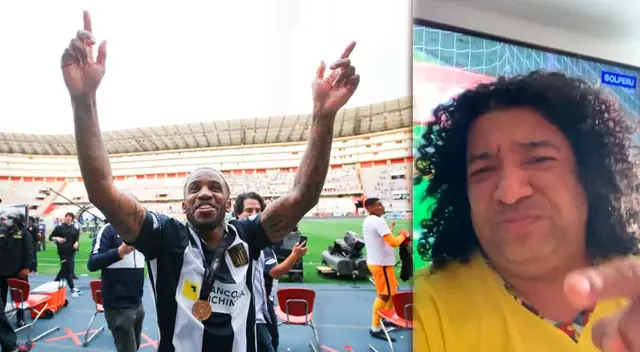 Alianza Lima campeonó y Carlos Vílchez festejó.