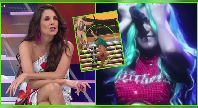 Rebeca Escribens lamenta la caída de Karol G en concierto de Miami. Rebeca Escribens lamenta la caída de Karol G en concierto de Miami.