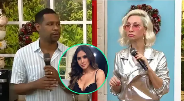 Edson Dávila se sorprendió con las palabras de Belén Estévez en América Hoy y la comparó con Janet Barboza, para luego pedir que Melissa Paredes vuelva al set. Edson Dávila se sorprendió con las palabras de Belén Estévez en América Hoy y la comparó con Janet Barboza, para luego pedir que Melissa Paredes vuelva al set.