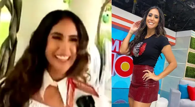 Melissa Paredes y su curiosa reacción cuando le preguntan: Melissa Paredes y su curiosa reacción cuando le preguntan: