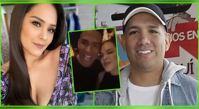 Karen Schwarz y Peter Fajardo se muestran juntos como grandes amigos. Karen Schwarz y Peter Fajardo se muestran juntos como grandes amigos.