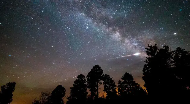 La lluvia de estrellas Úrsidas se podrá ver a partir del 21 de diciembre. La lluvia de estrellas Úrsidas se podrá ver a partir del 21 de diciembre.
