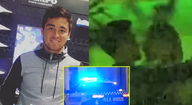 Rodrigo Cuba termina de juerguear y barre su terraza a las 3 de la mañana tras llegada de la policía.