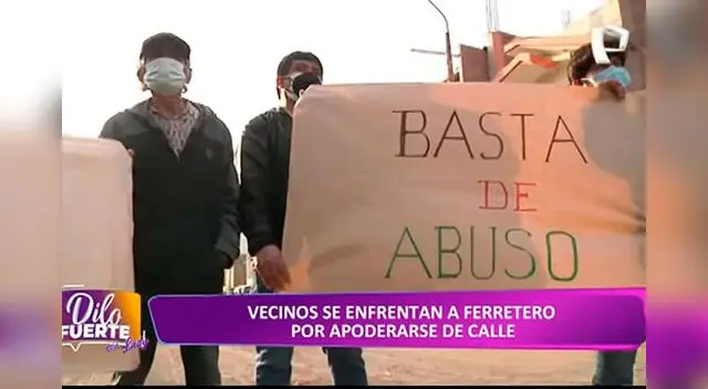 Vecinos de Comas viven enfrentados y piden solución a las autoridades