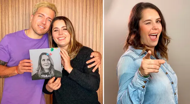 Julián Zucchi orgulloso de Yiddá Eslava.