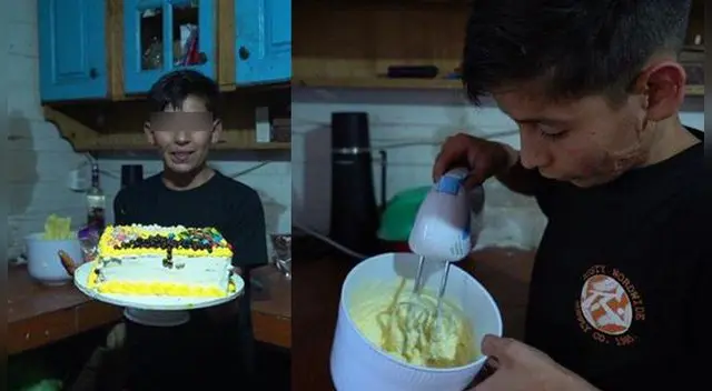 El menor dio el anuncio a través de las redes sociales.