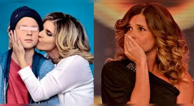 Johanna San Miguel no pudo evitar quebrarse al hablar del ser que más quiere en este mundo: su hijo.