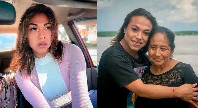 Dayanita junto a su mamá, a quien trajo a Lima de Pucallpa. Dayanita junto a su mamá, a quien trajo a Lima de Pucallpa.