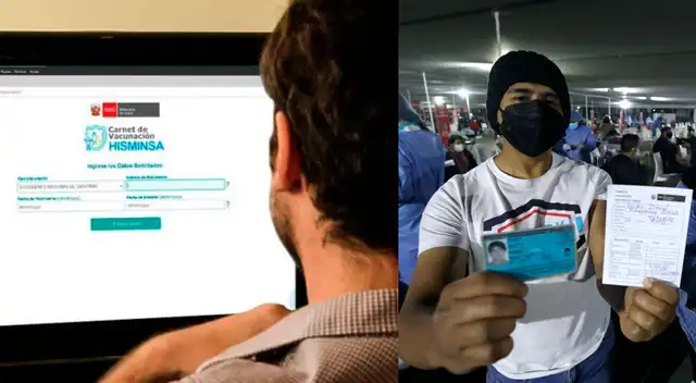 Minsa tomará medidas para que los no vacunados falsifiquen sus tarjetas.