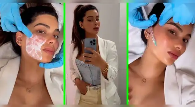 Ivana Yturbe mostró la rutina de cuidado que hacen en su piel para verse mejor.