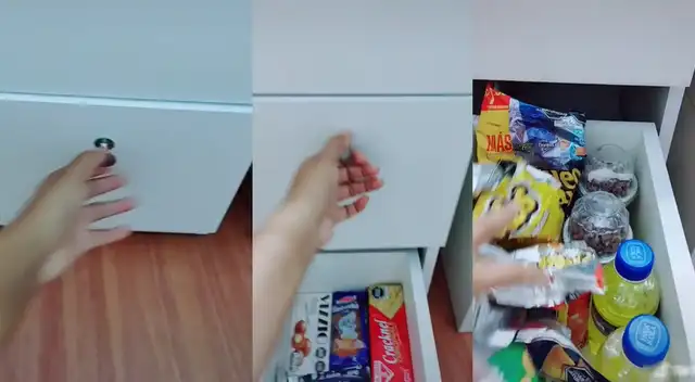 Peculiar video de la joven se hizo viral en las redes sociales. Peculiar video de la joven se hizo viral en las redes sociales.