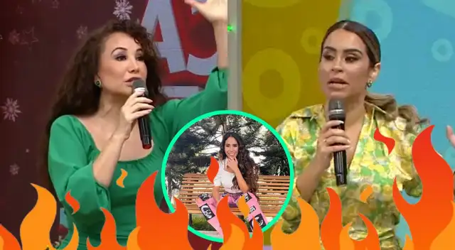 Janet Barboza sorprendió al enfrentar a Ethel Pozo por sus redes sociales, y le recordó que Melissa Paredes no es su amiga cercana.