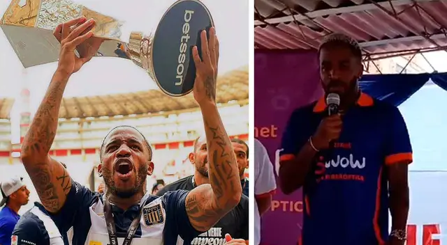 Jefferson Farfán estuvo en Chincha para una obra benéfica.