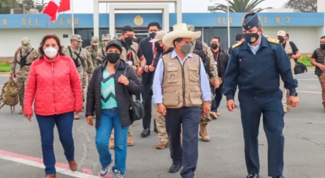 Pedro Castillo y Lilia Paredes se dirigen a Amazonas para asistir a afectados por sismo