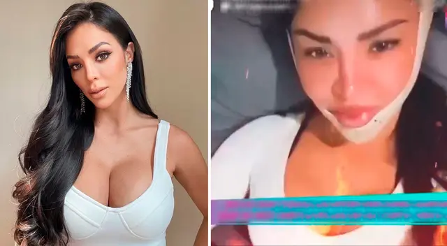 Sheyla Rojas feliz con sus nuevos retoquitos. Sheyla Rojas feliz con sus nuevos retoquitos.