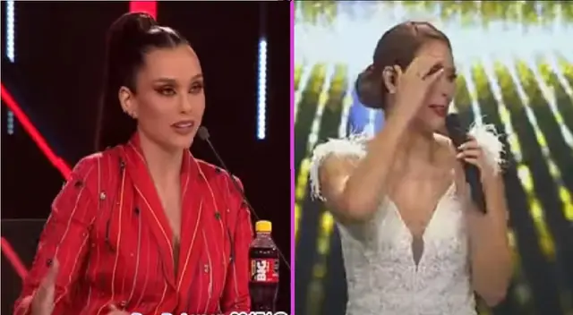 Janick Maceta y Karen Schwarz en confuso momento.