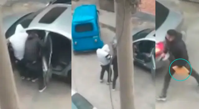 Hampones armados roban fuerte suma de dinero a empresario en Villa El Salvador. Hampones armados roban fuerte suma de dinero a empresario en Villa El Salvador.