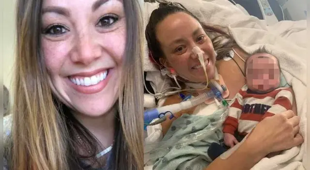 Poco después del nacimiento de Huxley, Autumn fue colocada en una máquina de oxigenación. Poco después del nacimiento de Huxley, Autumn fue colocada en una máquina de oxigenación.