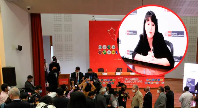 Mirtha Vásquez se presentó de manera virtual, pero esto fue tomado de mala manera por los participantes, quienes exigían su presencia física. Mirtha Vásquez se presentó de manera virtual, pero esto fue tomado de mala manera por los participantes, quienes exigían su presencia física.