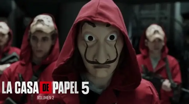 Ya faltan pocas horas para el estreno del volumen 2 de La casa de papel 5.