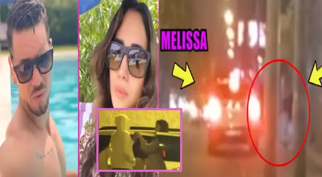 Melissa Paredes dejó en su camba al bailarín y de ahí fue a casa de Rodrigo Cuba.