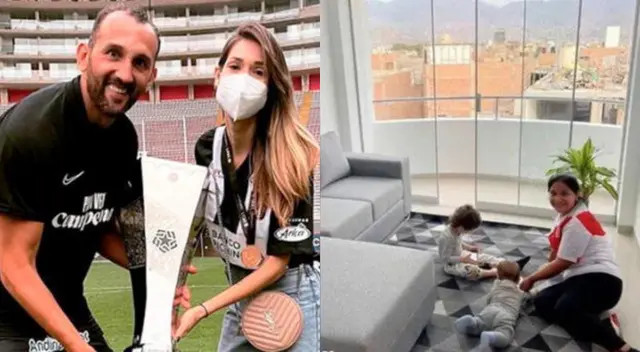 El atacante y su esposa le regalaron un departamento a María Allca, niñera que cuida a los hijos del futbolista. El atacante y su esposa le regalaron un departamento a María Allca, niñera que cuida a los hijos del futbolista.