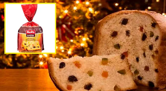 Indecopi informó que el Panetón con pasas y frutas confitadas, de la marca Bell’s cuenta con grasas trans superiores a la normativa