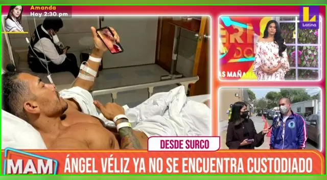 Ángel Veliz, esposo de Paola Ruiz, ya no se encuentra en calidad de detenido.