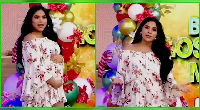 Maricarmen Marín a poco de conocer a la pequeña Micaela.