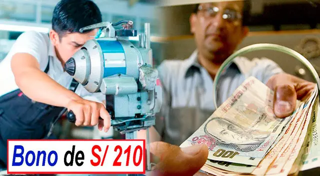 Trabajadores en planilla recibirán bono de 210 soles. Conoce AQUÍ si eres uno de los beneficiados