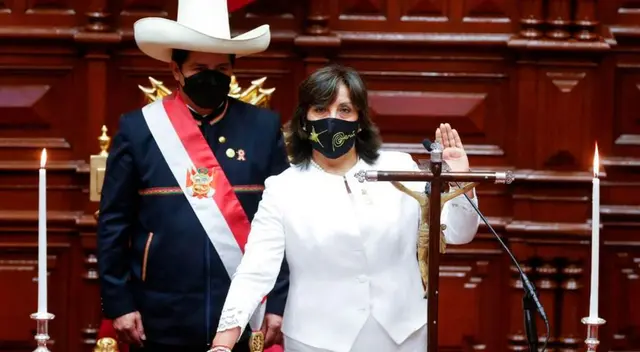 Dina Boluarte no se ve como presidenta del Perú Dina Boluarte no se ve como presidenta del Perú