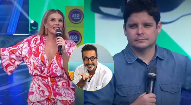 Gian Piero Diaz enfrenta a Carlos Carlin. Gian Piero Diaz enfrenta a Carlos Carlin.